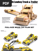 Toymp Kenworth Lowboy Truck