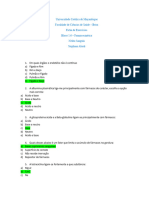 Exercícios de Farmacocinética - Nelito Sangula - UCM