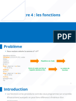 Chapitre 4 - Les Fonctions