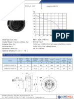 Backward Centrifugal Fan DC Motor