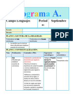 Programa Analítico