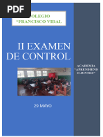 II Simulacro de Examen de Control