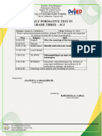 Q3 - Weekly Formative Test - Week2