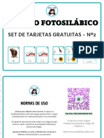 Tarjetas Gratuitas Metodo Fotosilábico Set 2