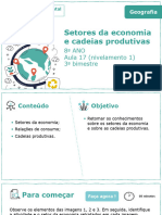 Setores Da Economia: e Cadeias Produtivas