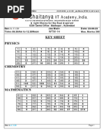 23-09-2023 - JR C 120 - Jee-Mains - WTM-14 - Key & Sol's