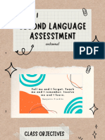 Understanding Assessment 