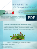 Cómo Trabajar Lecturas Complementarias 7°