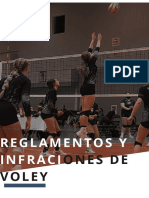 Reglamentos y Infracciones Del Voley (Infografia)