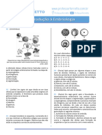 Questões - Introdução À Embriologia