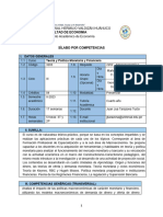 Sílabo - Teoria Monetaria y Financiera