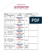 Ma Agenda 1-5th October Grade 2