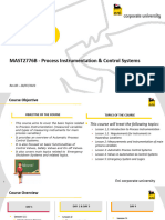 MAST2776B Process Instrumentation TS Lesson 1.1 Rev.00