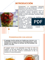 Conservacion Por Azucarado