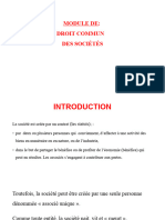 Droit Commun Des Societes