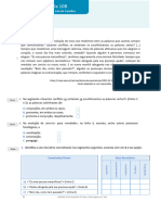 Gramática - Rimas, de Luís de Camões: 1. A. B. C. 2. A. B. C. 3. Enunciados/frases Atos Ilocutórios