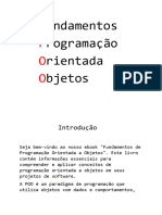 Programacao Orientada A Objetos