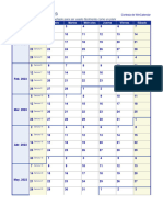 Calendario Semanal 2023