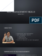 Self Management Skills