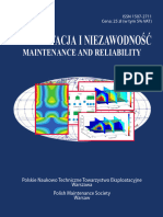 Eksploatacja I Niezawodność Maintenance and Reliability