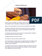 Citations Du Dalaï Lama