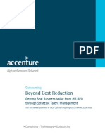 182accenture HR BPO Beyond Cost Reduction POV