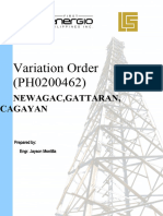 Variation Order PH0200462