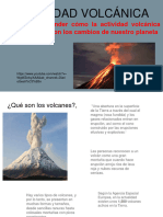 Actividad Volcanica