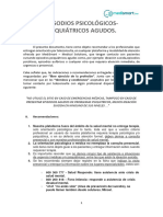 Manejo de Episodios Agudos Psiquiátricos y Psicológicos PDF