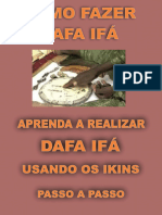 Como Fazer Dafa Ifa - PDF Pronto