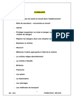 Document de Lectures Secours 2022