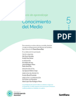 Cuad Eval Diario de Aprendizaje Conocimiento Del Medio 5 CM