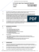 T 102-09 (2013) Spot Test of Asphaltic Materials