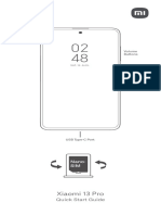 Xiaomi 13 Pro - Quick Start Guide
