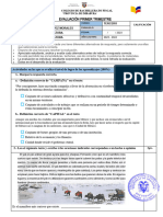 Examen Primer Trimestre 3ero. Fila 3