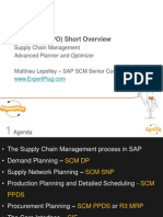 SAP SCM (APO) Overview