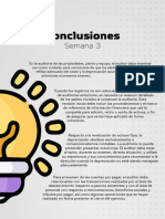 Semana 3 - Conclusiones