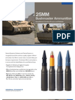 25mm Bushmaster Ammunition