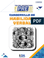 Habilidad Verbal Semana 01