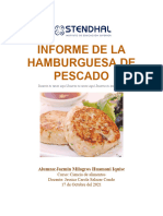 Informe de La Hamburguesa de Pescado