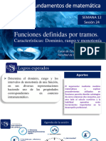 12.2 Funciones Definidas Por Tramos - Características