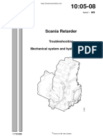 Scania Retarder - Mechanical System and Hydraulic System - Troubleshooting PDF Manual