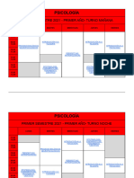 PSICOLOGÌA - MENDOZA - 1°sem