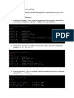 Basics of Python Programming