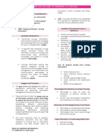 NCM 110 Nursing Informatics TRANSES