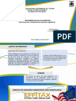 Caracteristicas de Servicio Effitax