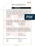 JEE Main Statistics and Probability Important Questions (2023-2024)