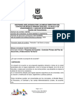 Proyectos de Acuerdo - Comisión Del Plan