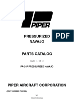 Piper Pa-31p Navajo Parts Catalog