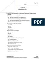 CTY1 Assessments Unit 6 Review Test 1